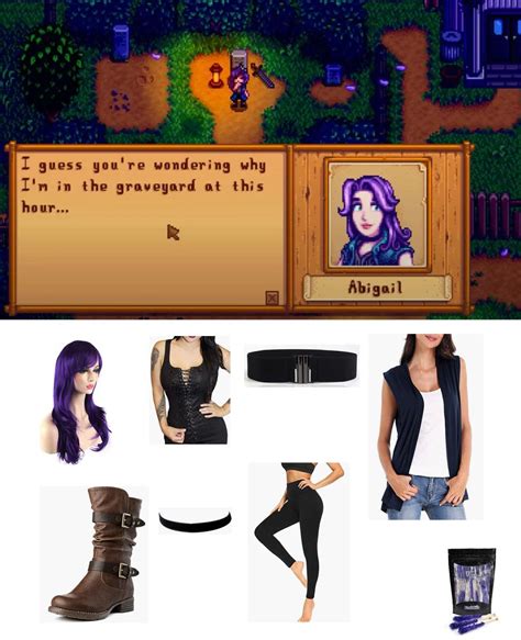 stardew valley abigail|stardew valley abigail outfits.